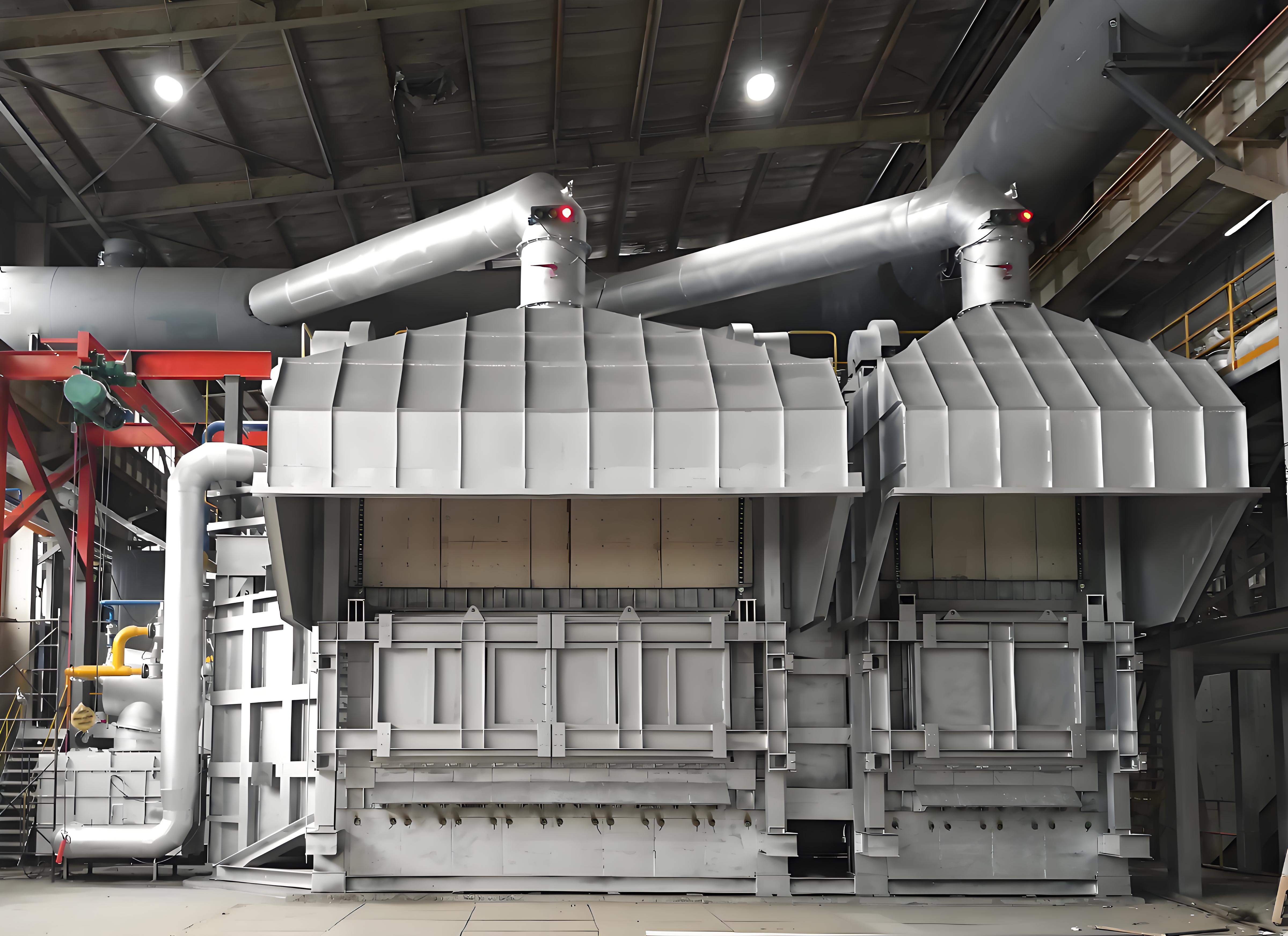 Đại tu lớn lò nấu chảy nhôm 35 tấn