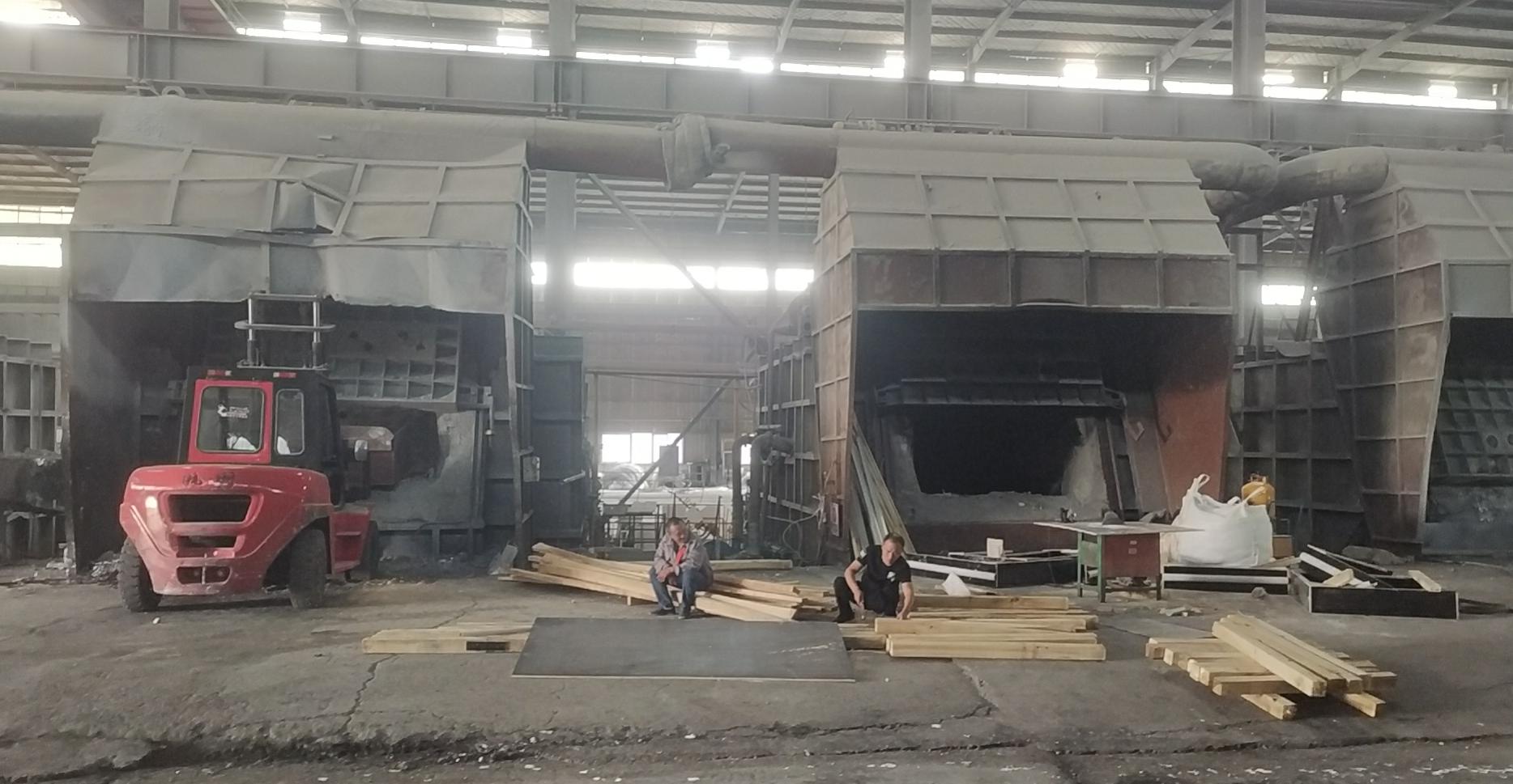 Xây dựng lò nung chảy nhôm